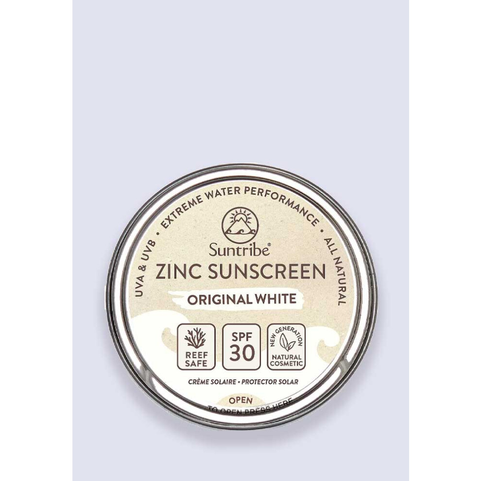 Suntribe Mineral Face & Sport Zinc Sunscreen Original White Spf 30 45G
