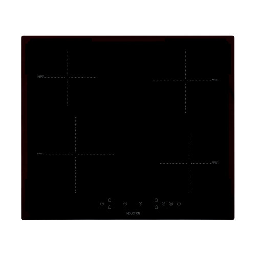 Willow Appliances Willow WIH60TPI 60cm Induction Ceramic Hob, 4 Cooking Zones 1