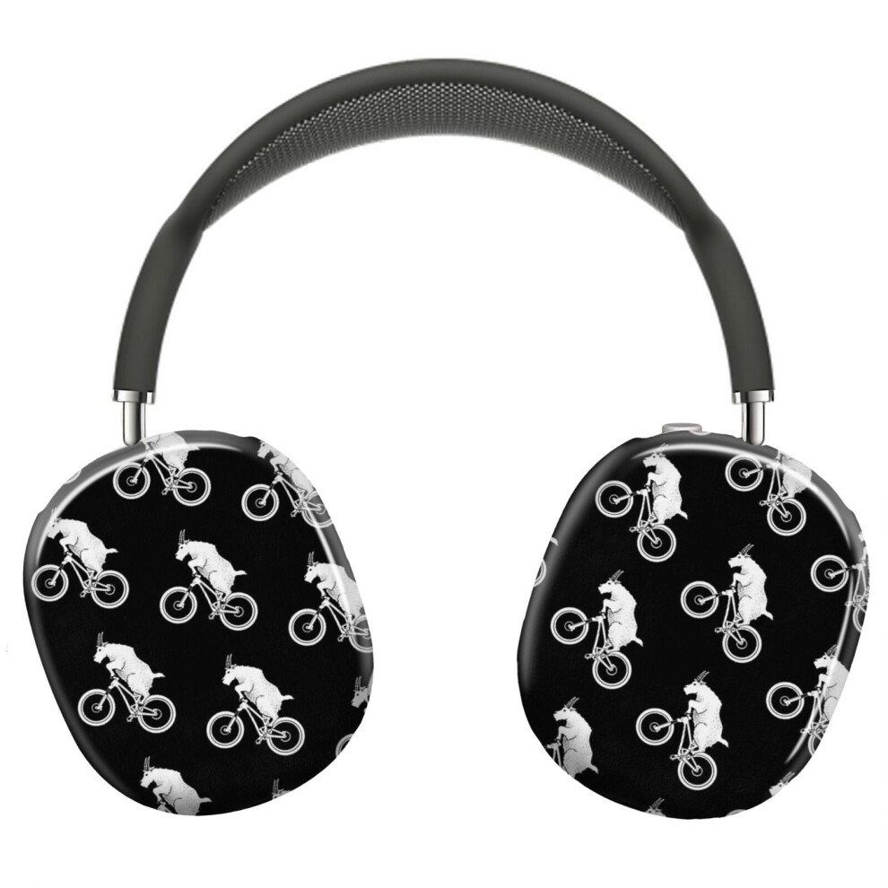 (Mountain Bike Goat_22786) Protective Cover For Airpods Max Headphones Aesthetic Print Snap On Cases 8841579094555