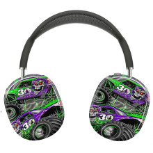 (Monster Jam Grave Digger Monster Truck Fans Art Gift_6425) Protective Cover for AirPods Max Headphones Aesthetic Print Snap On Cases
