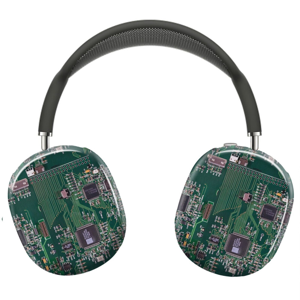 (Printed Circuit _10661) Protective Cover For Airpods Max Headphones Aesthetic Print Snap On Cases 8841579095354