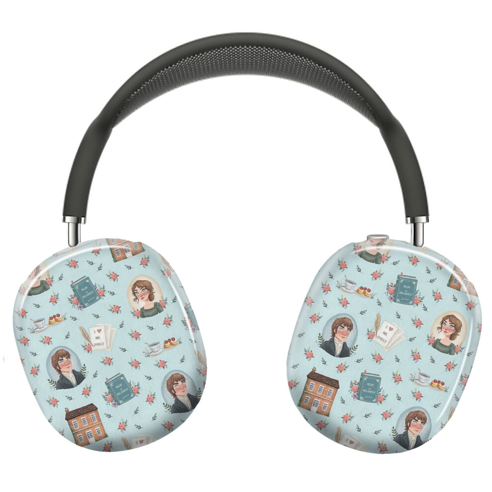(Pride And Prejudice - Jane Austen Inspiration_10319) Protective Cover For Airpods Max Headphones Aesthetic Print Snap On Cases 8841579095521