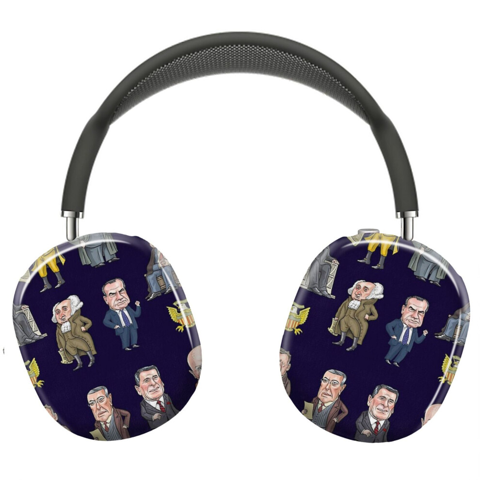 (Presidents Of The United States_8498) Protective Cover For Airpods Max Headphones Aesthetic Print Snap On Cases 8841579095606