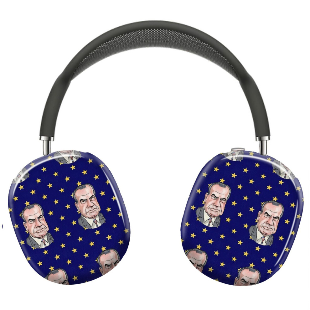 (President Richard Nixon_7753) Protective Cover For Airpods Max Headphones Aesthetic Print Snap On Cases 8841579095705
