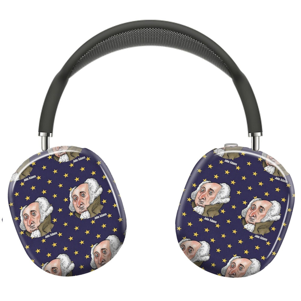 (President John Adams_8239) Protective Cover For Airpods Max Headphones Aesthetic Print Snap On Cases 8841579095750