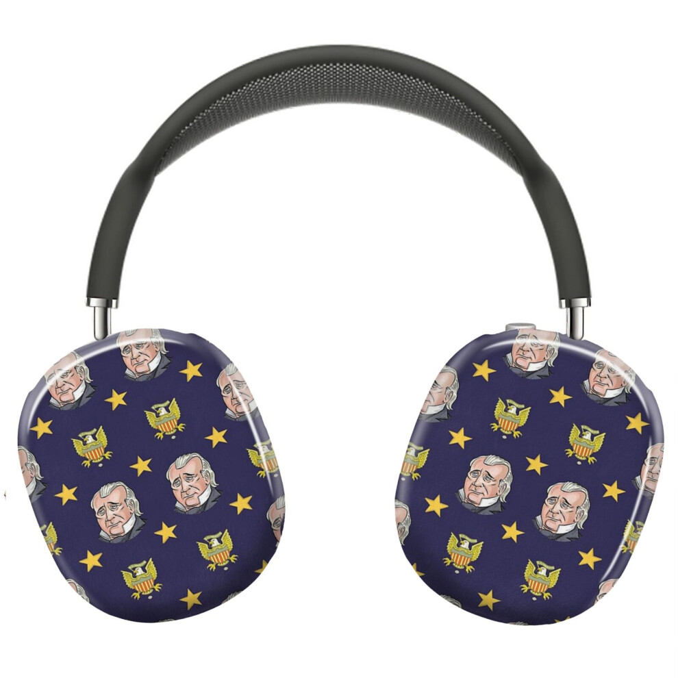 (President James K. Polk_10003) Protective Cover For Airpods Max Headphones Aesthetic Print Snap On Cases 8841579095781