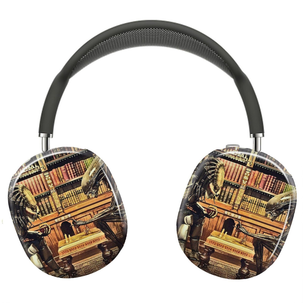 (Predator Versus Alien Game Ii_7540) Protective Cover For Airpods Max Headphones Aesthetic Print Snap On Cases 8841579095927