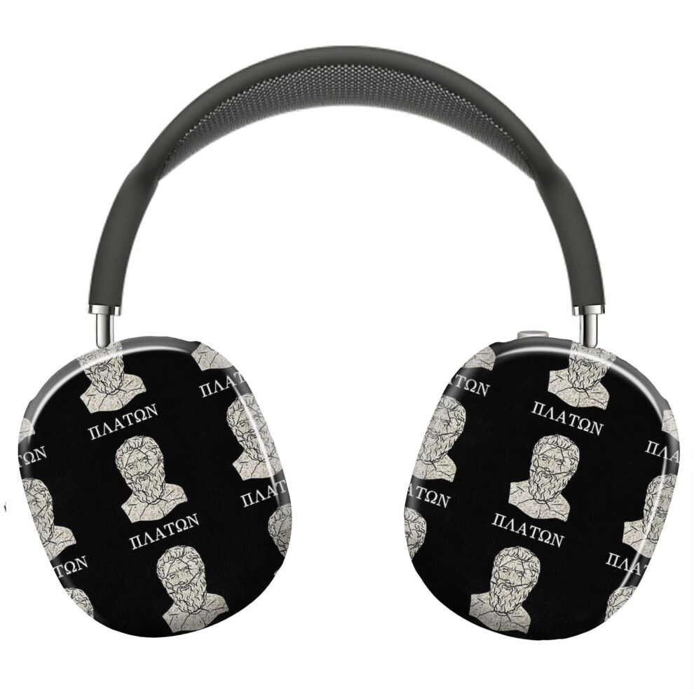 (Plato Greek Philosopher_5960) Protective Cover For Airpods Max Headphones Aesthetic Print Snap On Cases 8841579096955