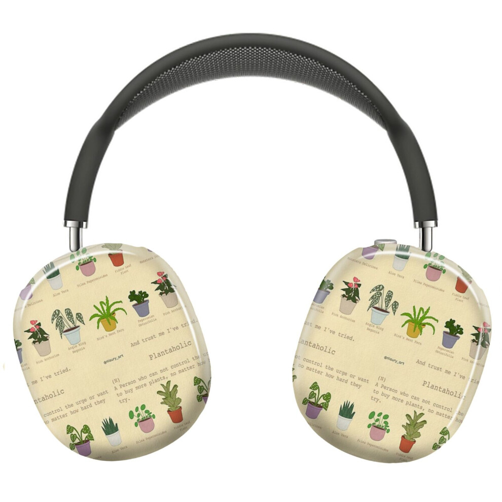 Bearlad (Plantaholic_23338) Protective Cover For Airpods Max Headphones Aesthetic Print Snap On Cases