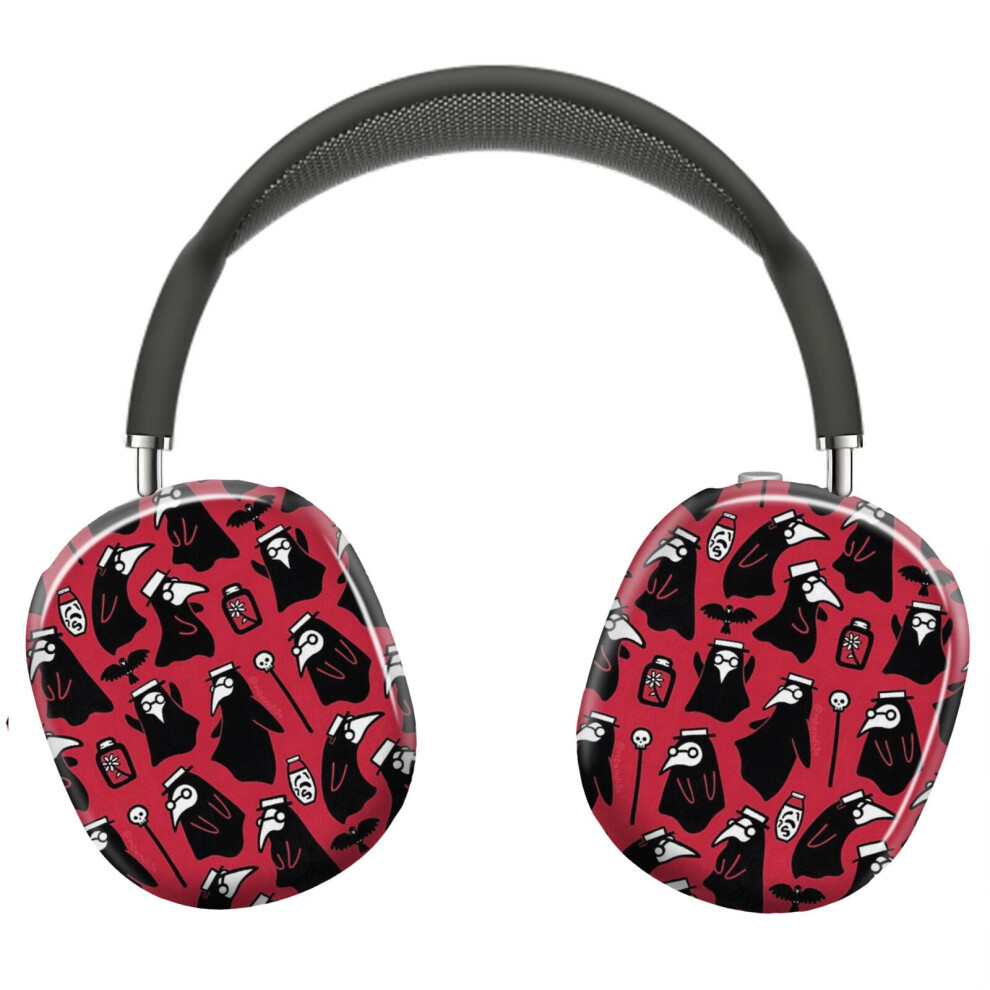 (Plague Doctors_5215) Protective Cover For Airpods Max Headphones Aesthetic Print Snap On Cases 8841579097075