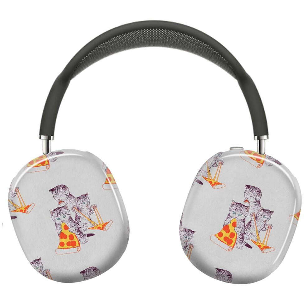 (Pizza Kittens_23125) Protective Cover For Airpods Max Headphones Aesthetic Print Snap On Cases 8841579097150