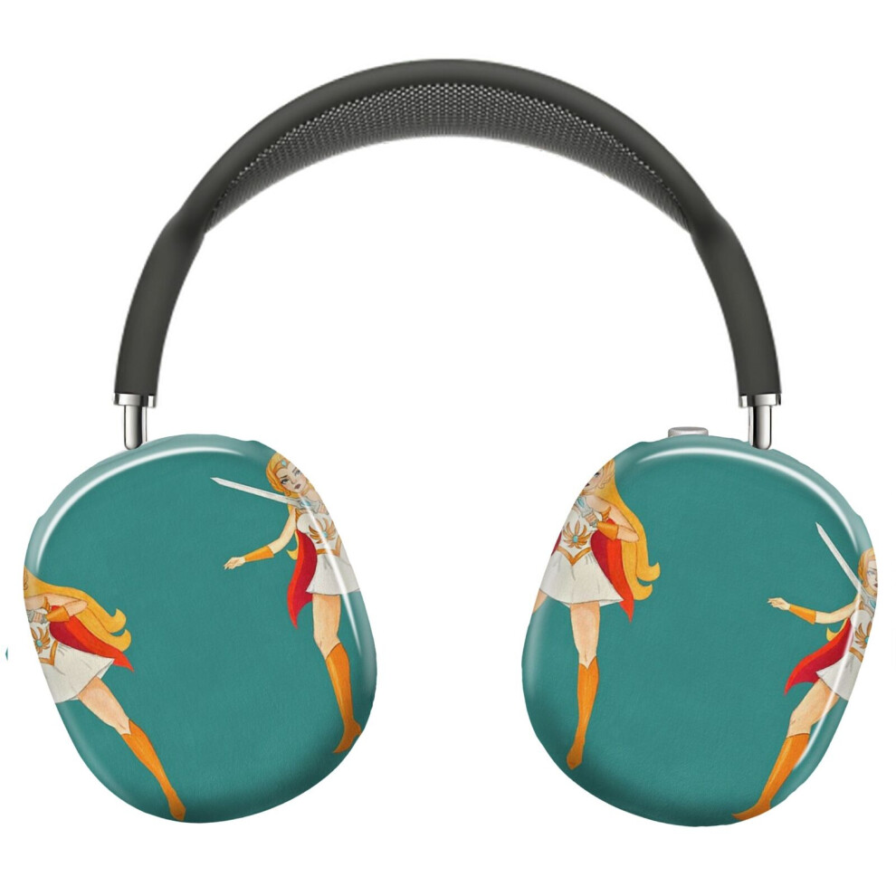 (She Ra 80S_5798) Protective Cover For Airpods Max Headphones Aesthetic Print Snap On Cases 8841579097457