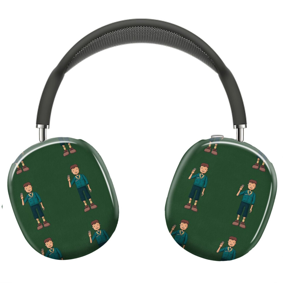 (Scout_6372) Protective Cover For Airpods Max Headphones Aesthetic Print Snap On Cases 8841579098546