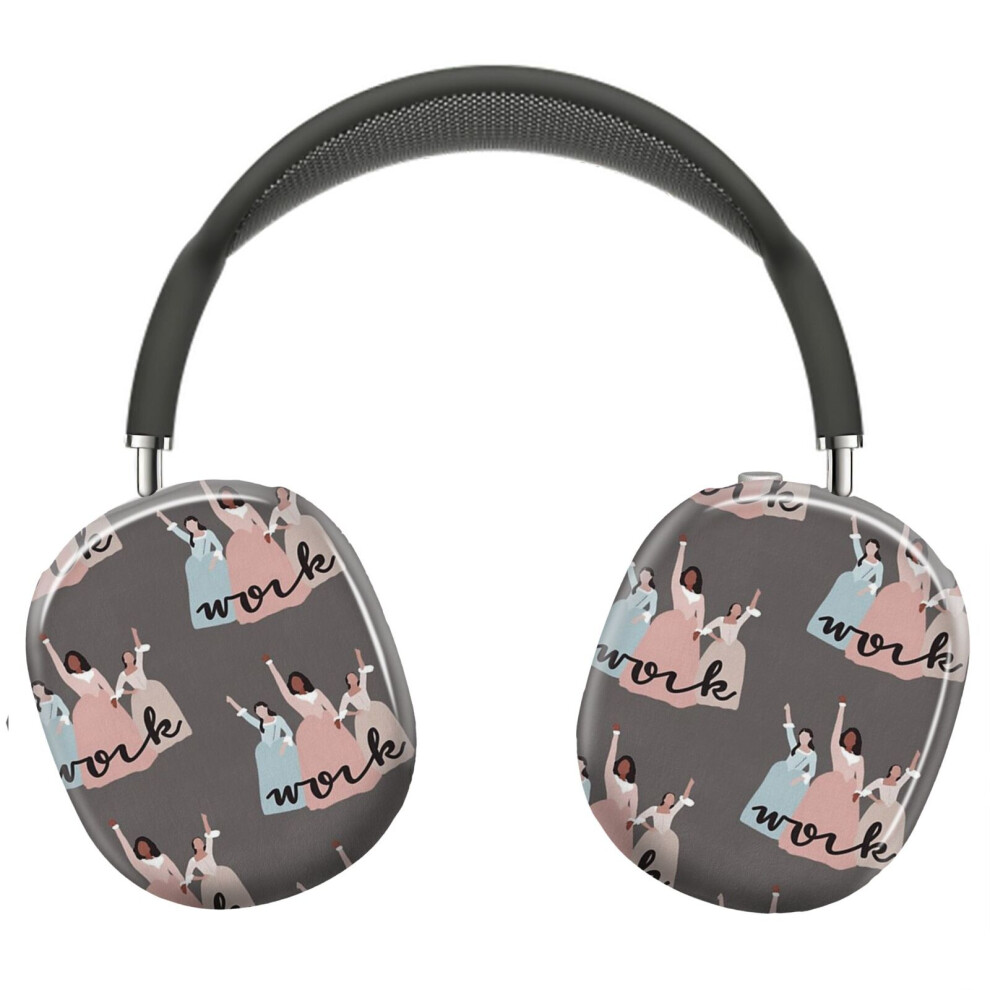 (Schyler Sisters Work! Hamilton Musical_5740) Protective Cover For Airpods Max Headphones Aesthetic Print Snap On Cases 8841579098744