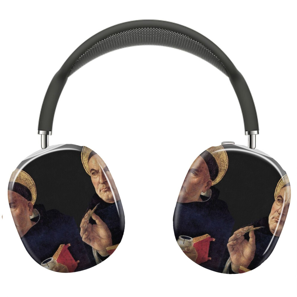 (Saint Thomas Aquinas_9337) Protective Cover For Airpods Max Headphones Aesthetic Print Snap On Cases 8841579099666