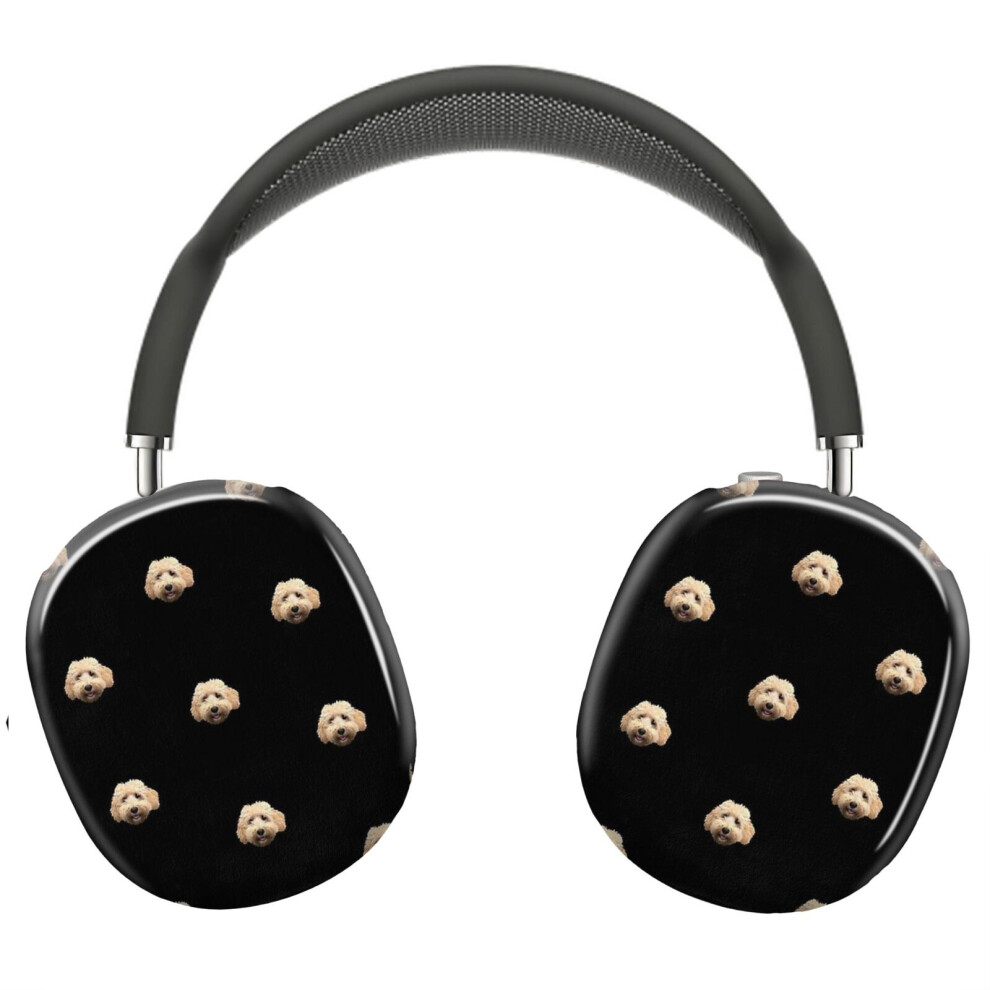 (Rosie The Goldendoodle Black_6758) Protective Cover For Airpods Max Headphones Aesthetic Print Snap On Cases 8841579100638
