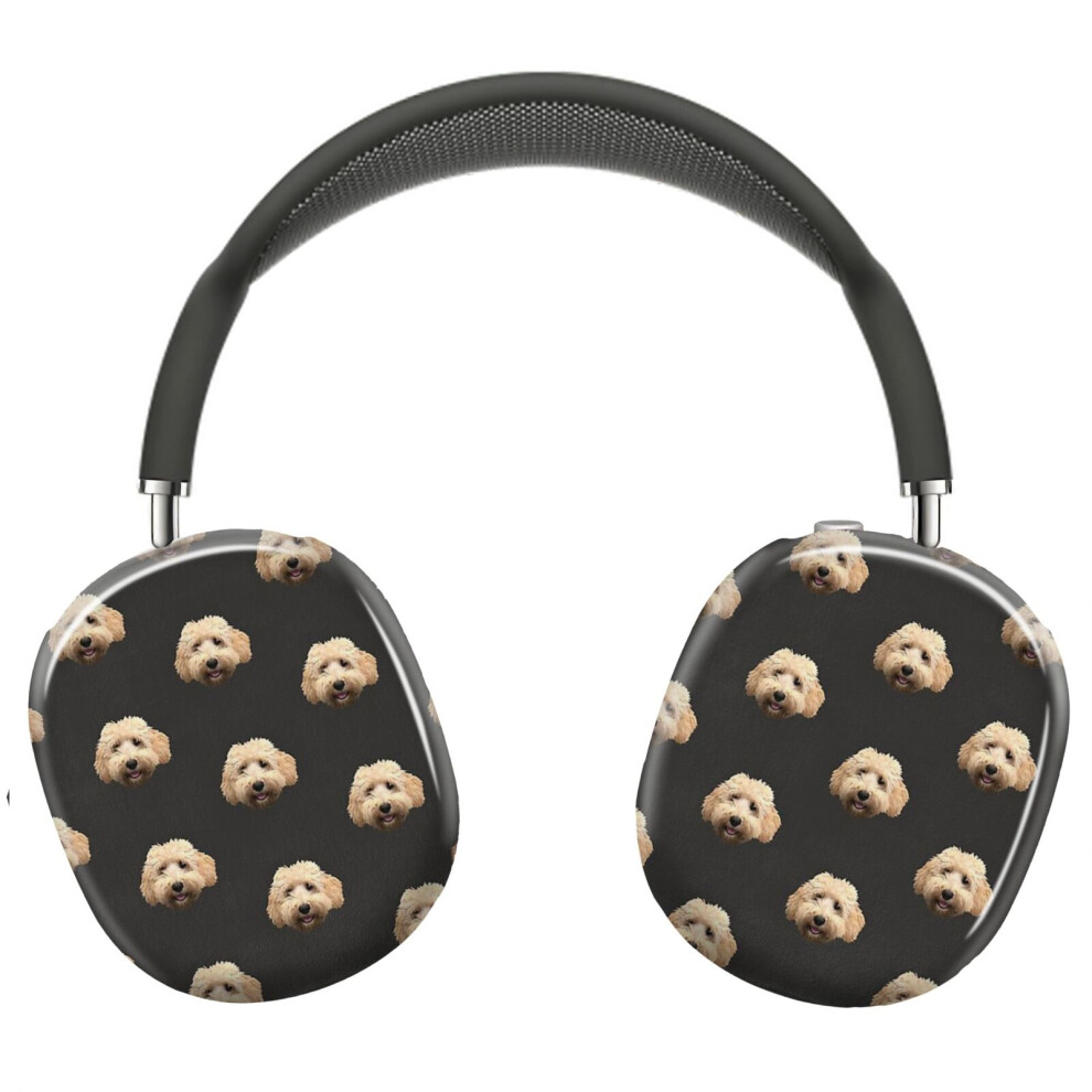 (Rosie The Goldendoodle_22487) Protective Cover For Airpods Max Headphones Aesthetic Print Snap On Cases 8841579100614