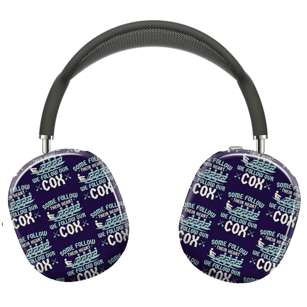 (Rowing Crew Some Follow Their Heart We Follow Our Cox_9292) Protective Cover For Airpods Max Headphones Aesthetic Print Snap On Cases 8841579100492