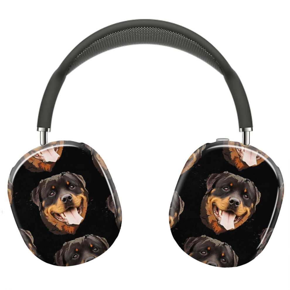 (Rottweiler_9747) Protective Cover For Airpods Max Headphones Aesthetic Print Snap On Cases 8841579100553