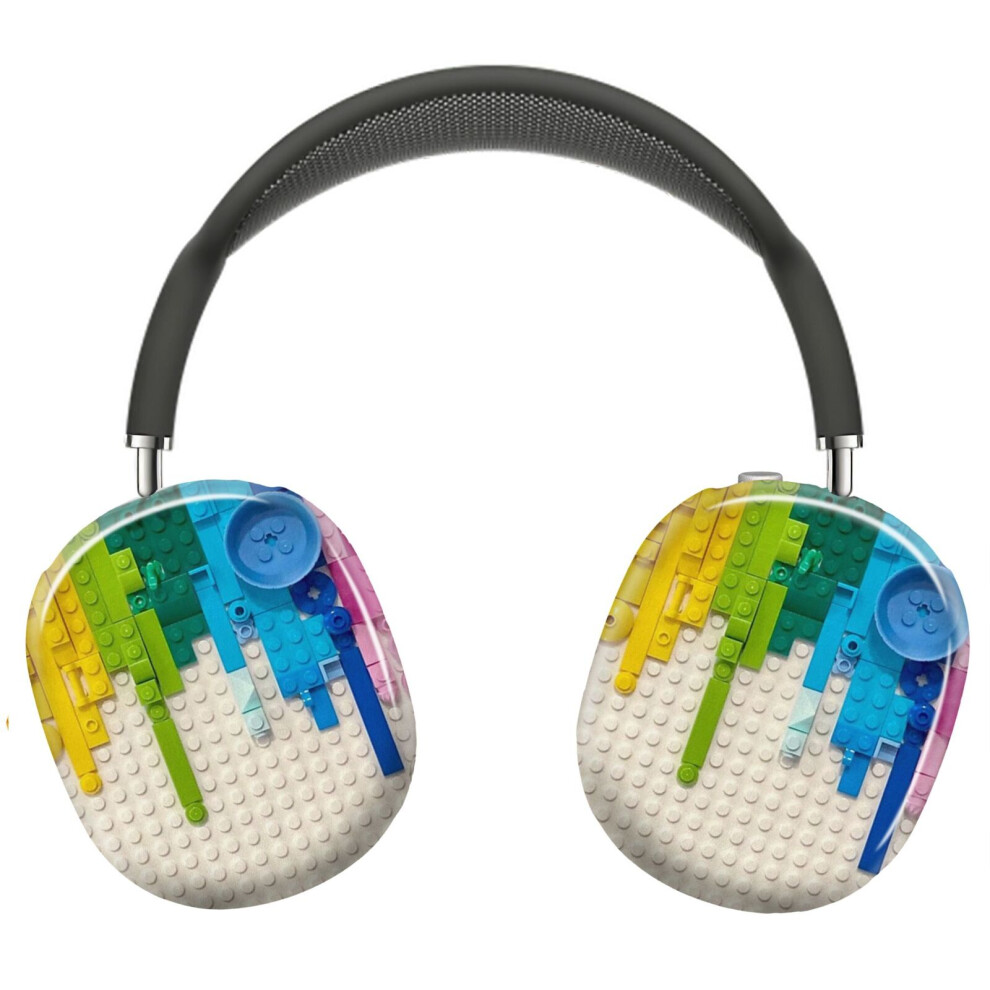 (Rainbow Drip_8444) Protective Cover For Airpods Max Headphones Aesthetic Print Snap On Cases 8841579103745