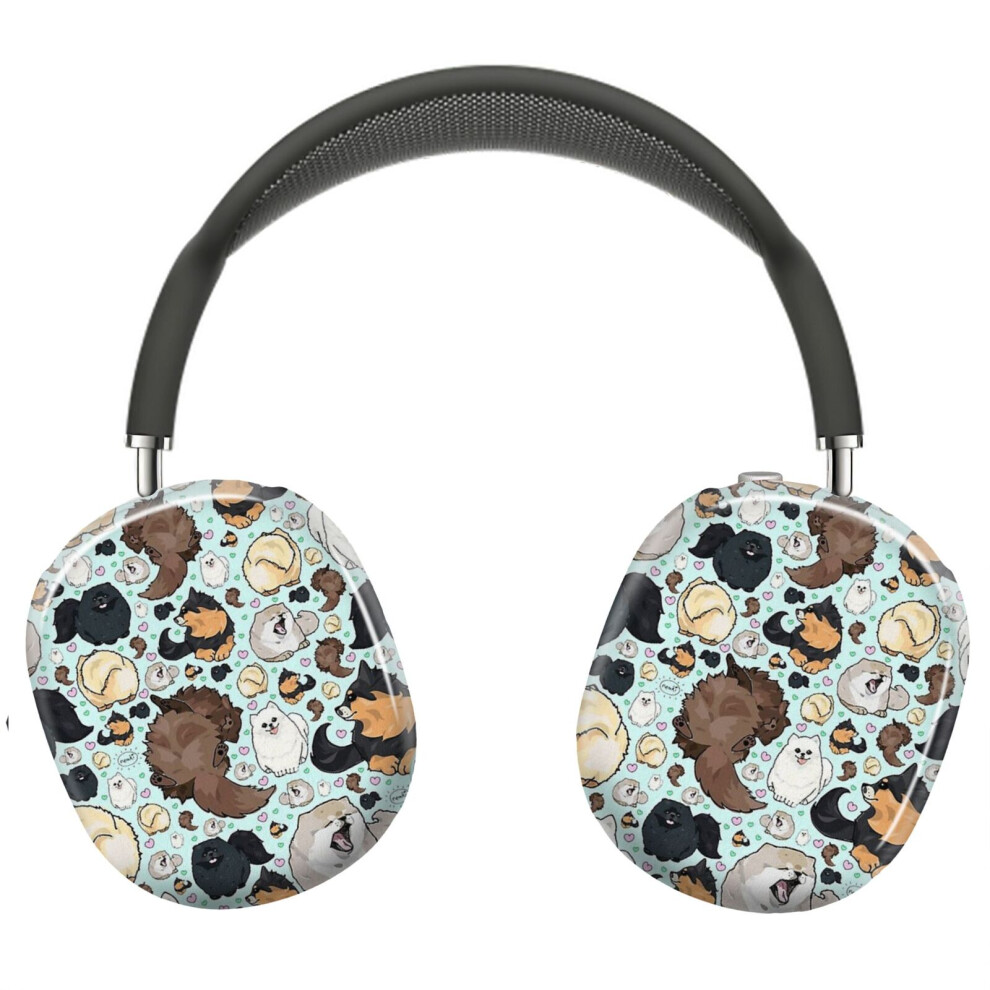 Bearlad (Pomeranians_9994) Protective Cover For Airpods Max Headphones Aesthetic Print Snap On Cases