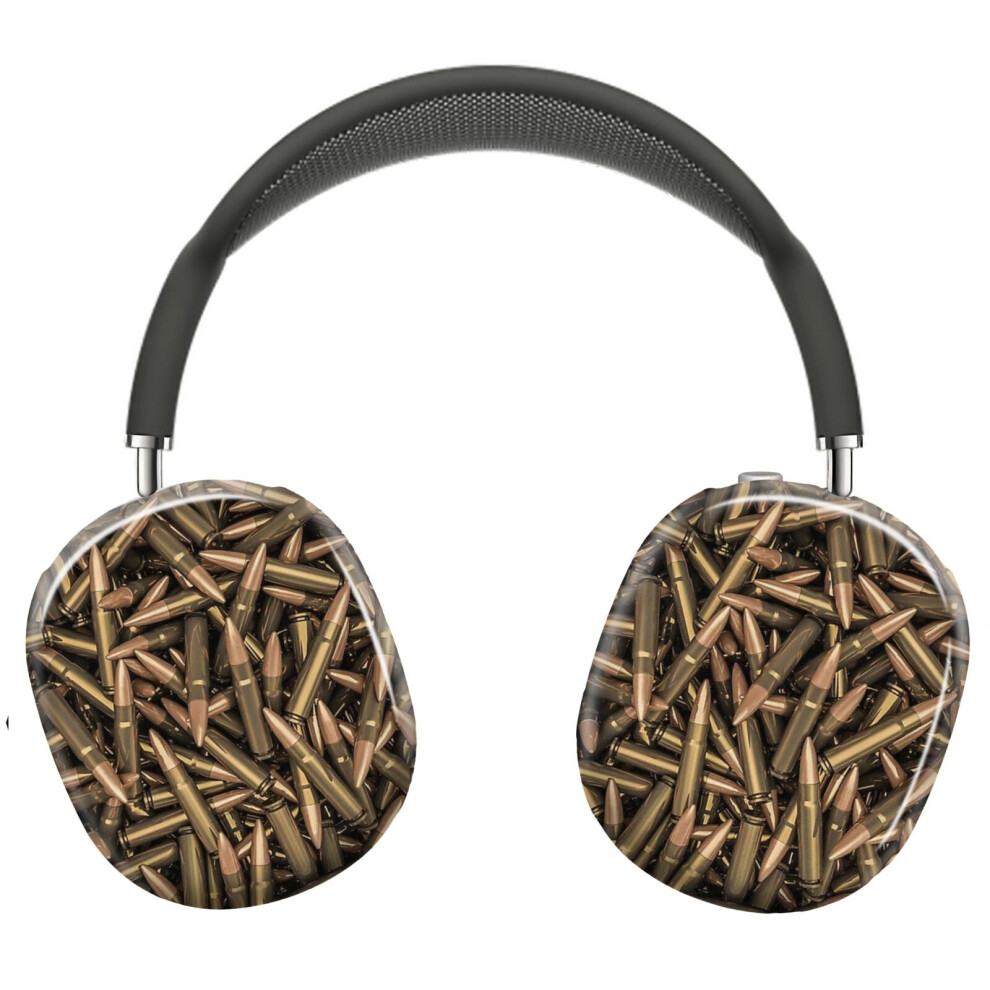 (Rifle Bullets_1706) Protective Cover For Airpods Max Headphones Aesthetic Print Snap On Cases 8841579101338
