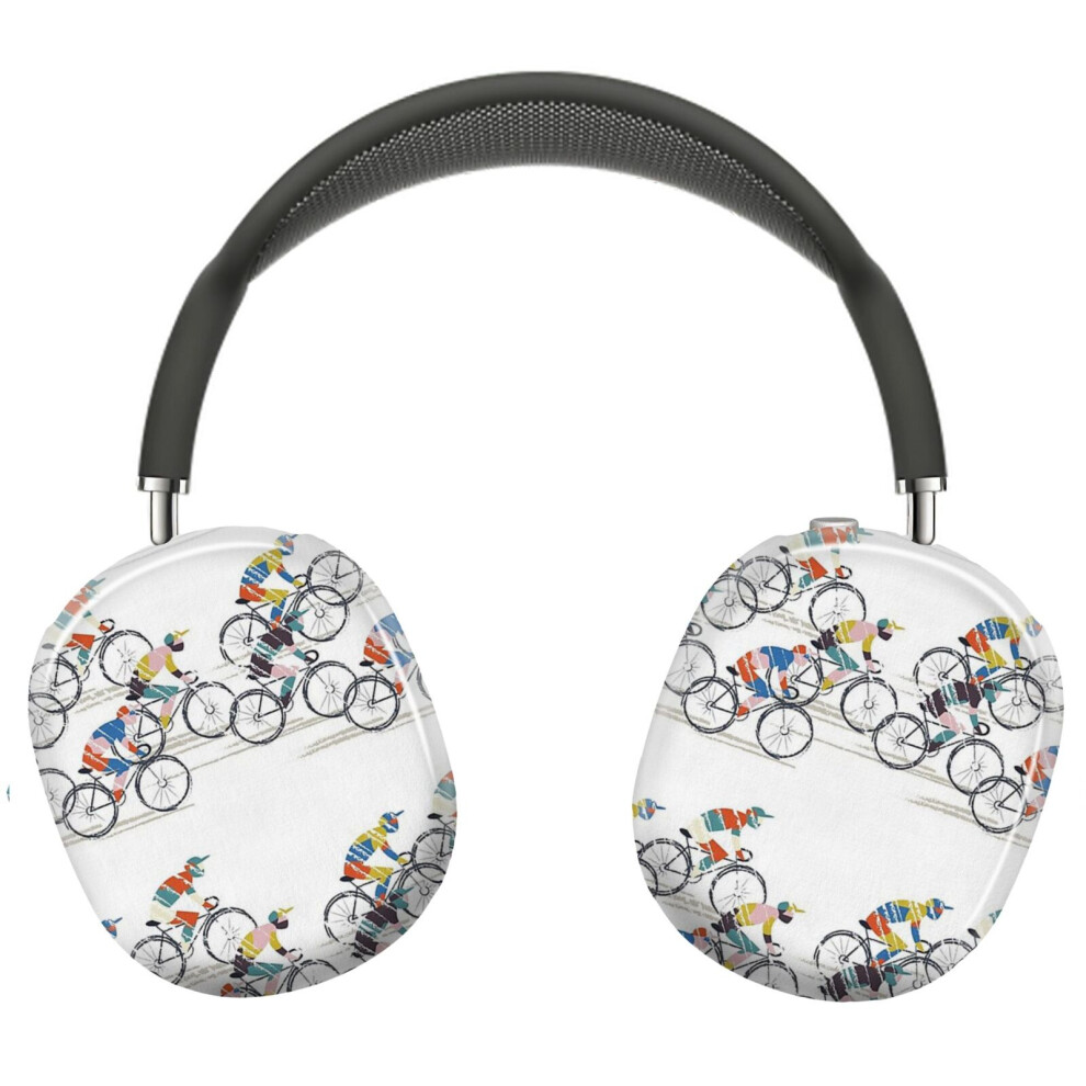 (Ride To Win_6380) Protective Cover For Airpods Max Headphones Aesthetic Print Snap On Cases 8841579101376