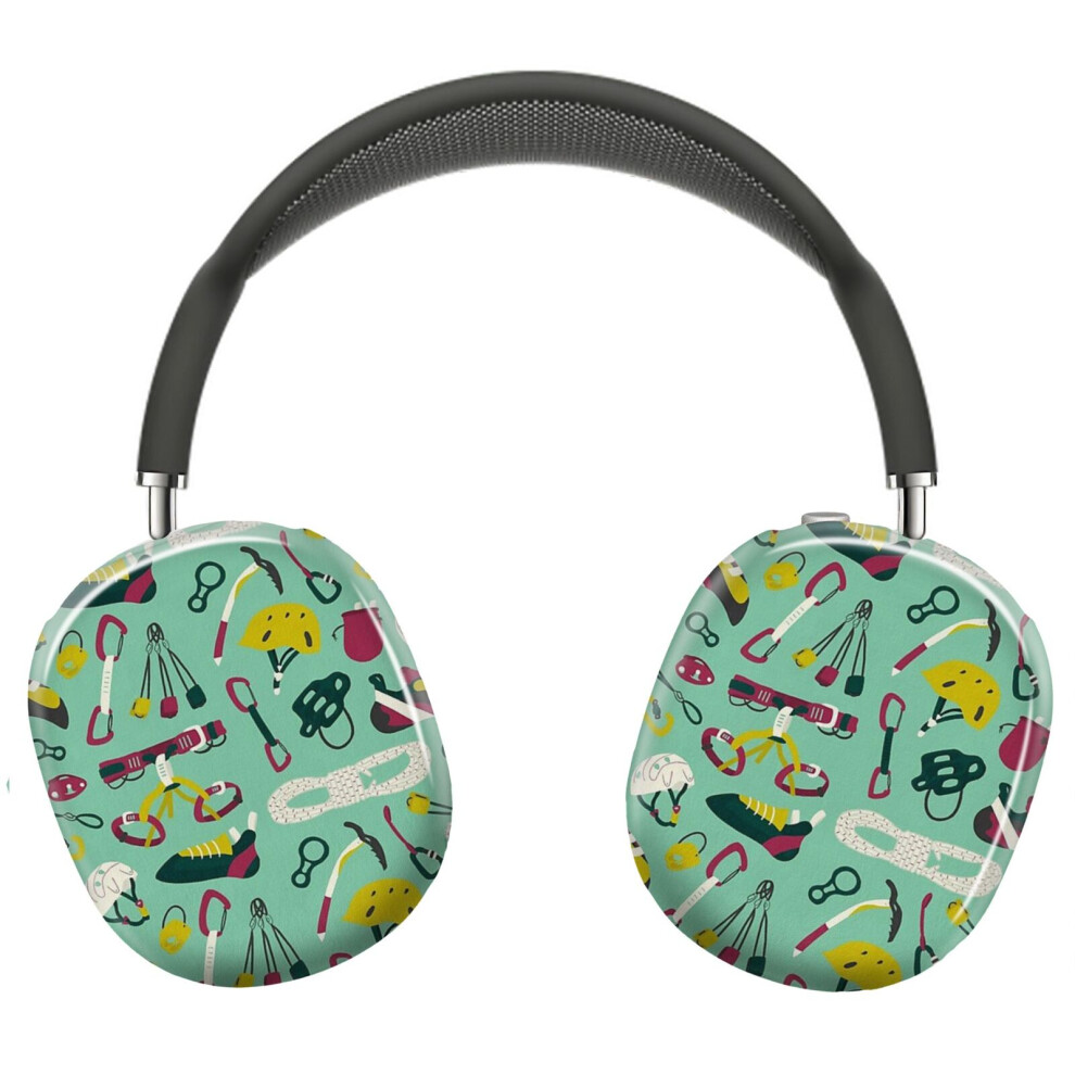 (Rock Climb_8535) Protective Cover For Airpods Max Headphones Aesthetic Print Snap On Cases 8841579101123