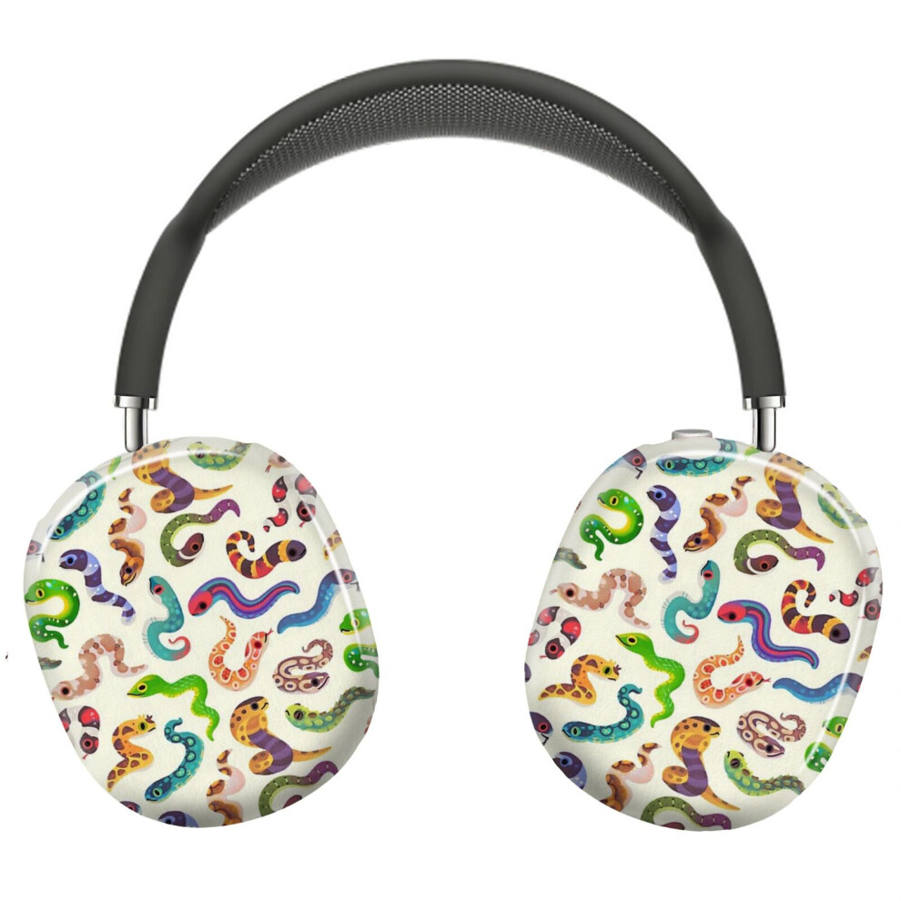 (Serpent Day - Bright_13236) Protective Cover For Airpods Max Headphones Aesthetic Print Snap On Cases 8841579097853