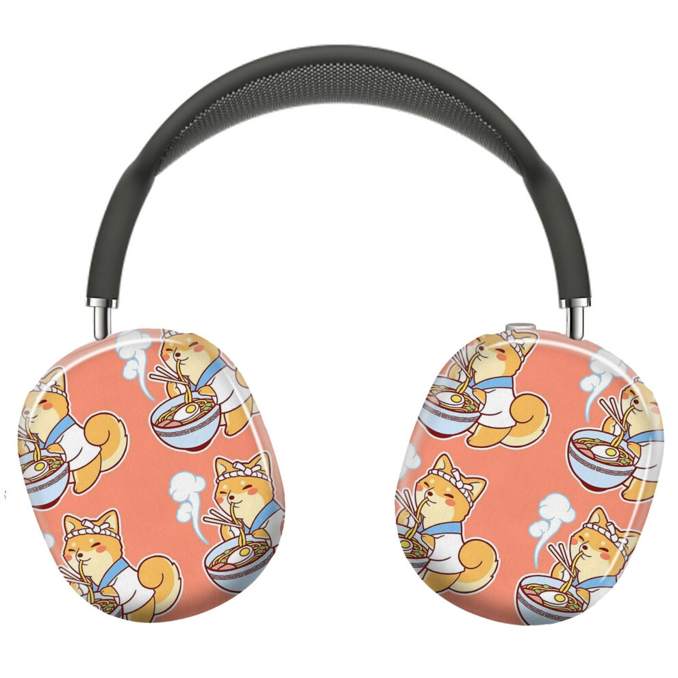 (Ramen Shiba_23139) Protective Cover For Airpods Max Headphones Aesthetic Print Snap On Cases 8841579103431