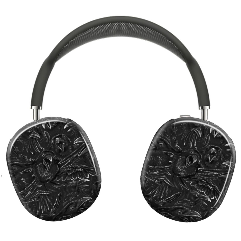 (Raven Rage_6111) Protective Cover For Airpods Max Headphones Aesthetic Print Snap On Cases 8841579103141
