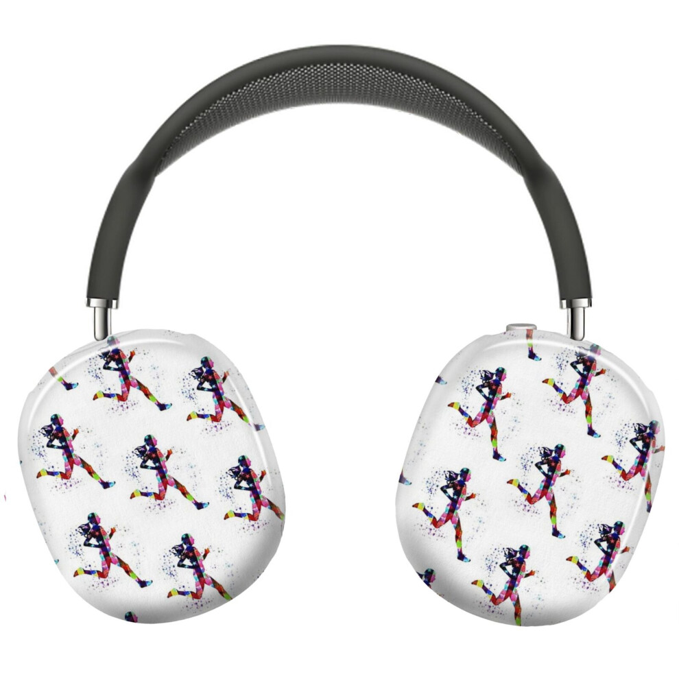 (Running Retro Sorry Cant Bye Sport _7577) Protective Cover For Airpods Max Headphones Aesthetic Print Snap On Cases 8841579100157