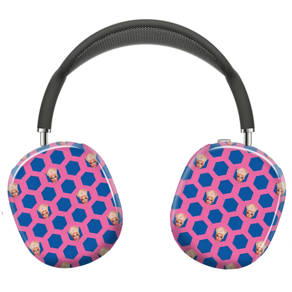 (Rupaul Patterned_6264) Protective Cover For Airpods Max Headphones Aesthetic Print Snap On Cases 8841579100126