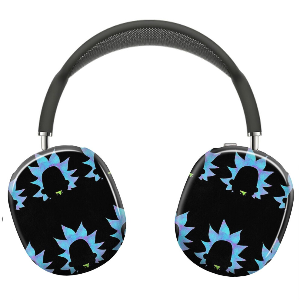 (Rick Sanchez Silhouette _12386) Protective Cover For Airpods Max Headphones Aesthetic Print Snap On Cases 8841579101451