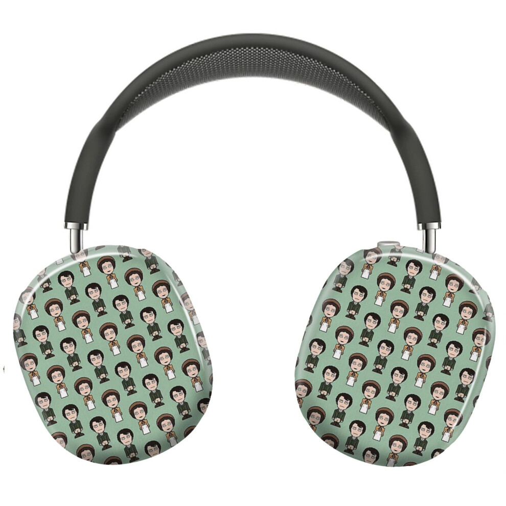 (Repeating Pride Prejudice_5407) Protective Cover For Airpods Max Headphones Aesthetic Print Snap On Cases 8841579102212