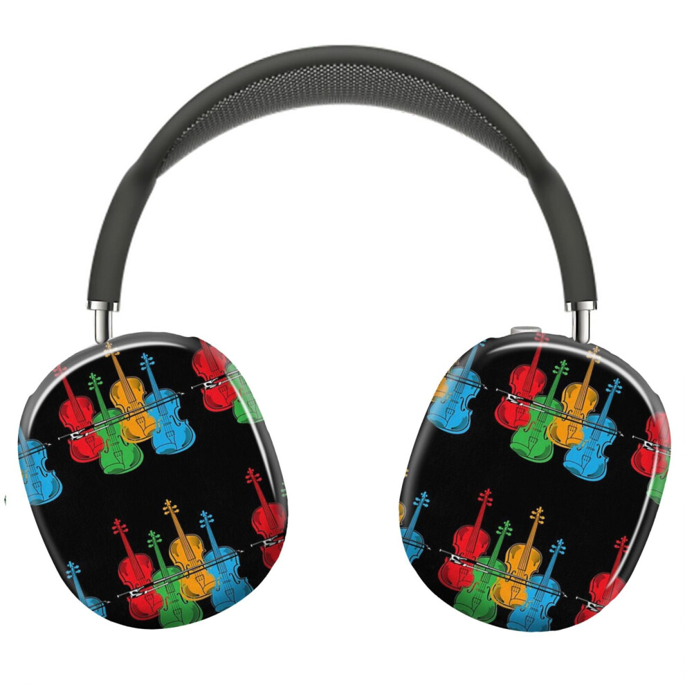 (Retro Cello_5272) Protective Cover For Airpods Max Headphones Aesthetic Print Snap On Cases 8841579101970