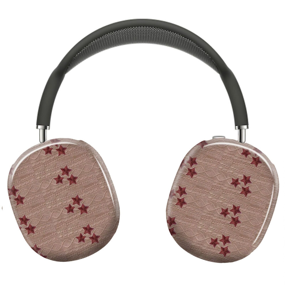 ( Cardigan Star _5032) Protective Cover For Airpods Max Headphones Aesthetic Print Snap On Cases Red 8841579102755