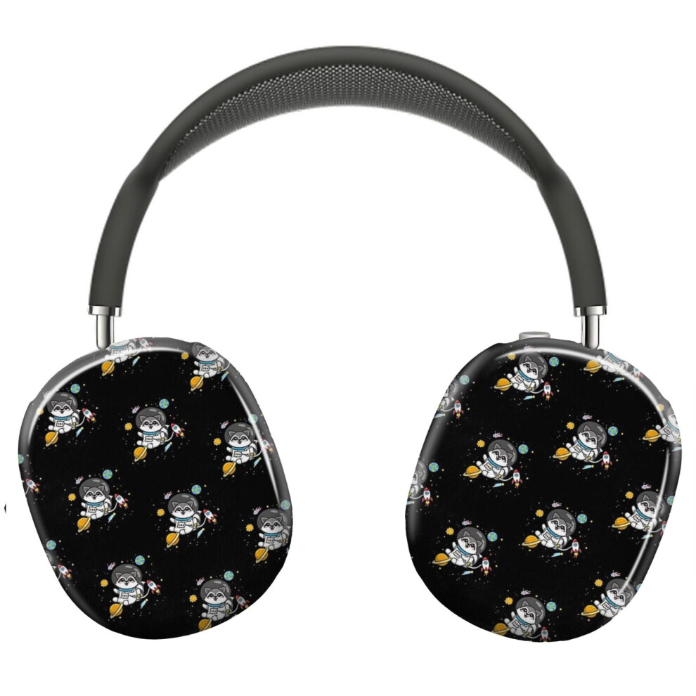 Bearlad (Raccoon_7243) Protective Cover For Airpods Max Headphones Aesthetic Print Snap On Cases