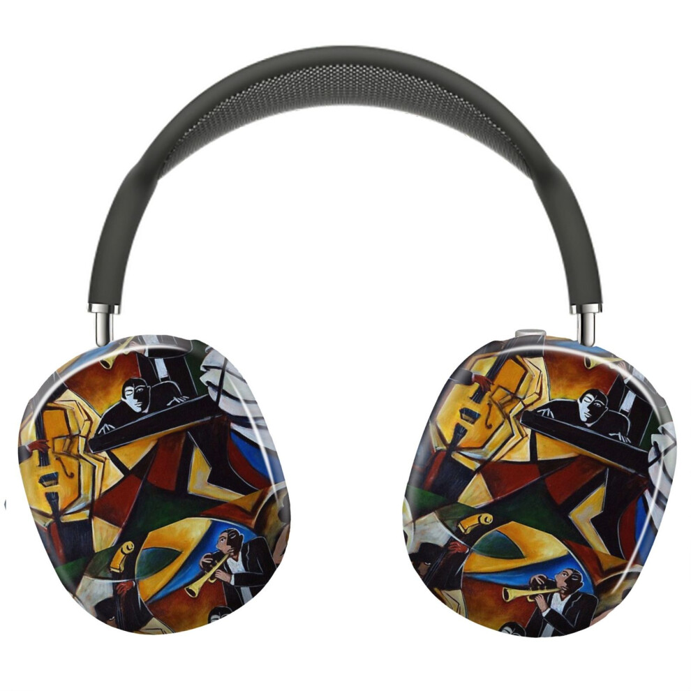(The Jazz Group_7198) Protective Cover For Airpods Max Headphones Aesthetic Print Snap On Cases 8841579105558