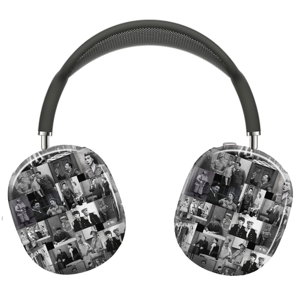 (The Honeymooners_5022) Protective Cover For Airpods Max Headphones Aesthetic Print Snap On Cases 8841579105633