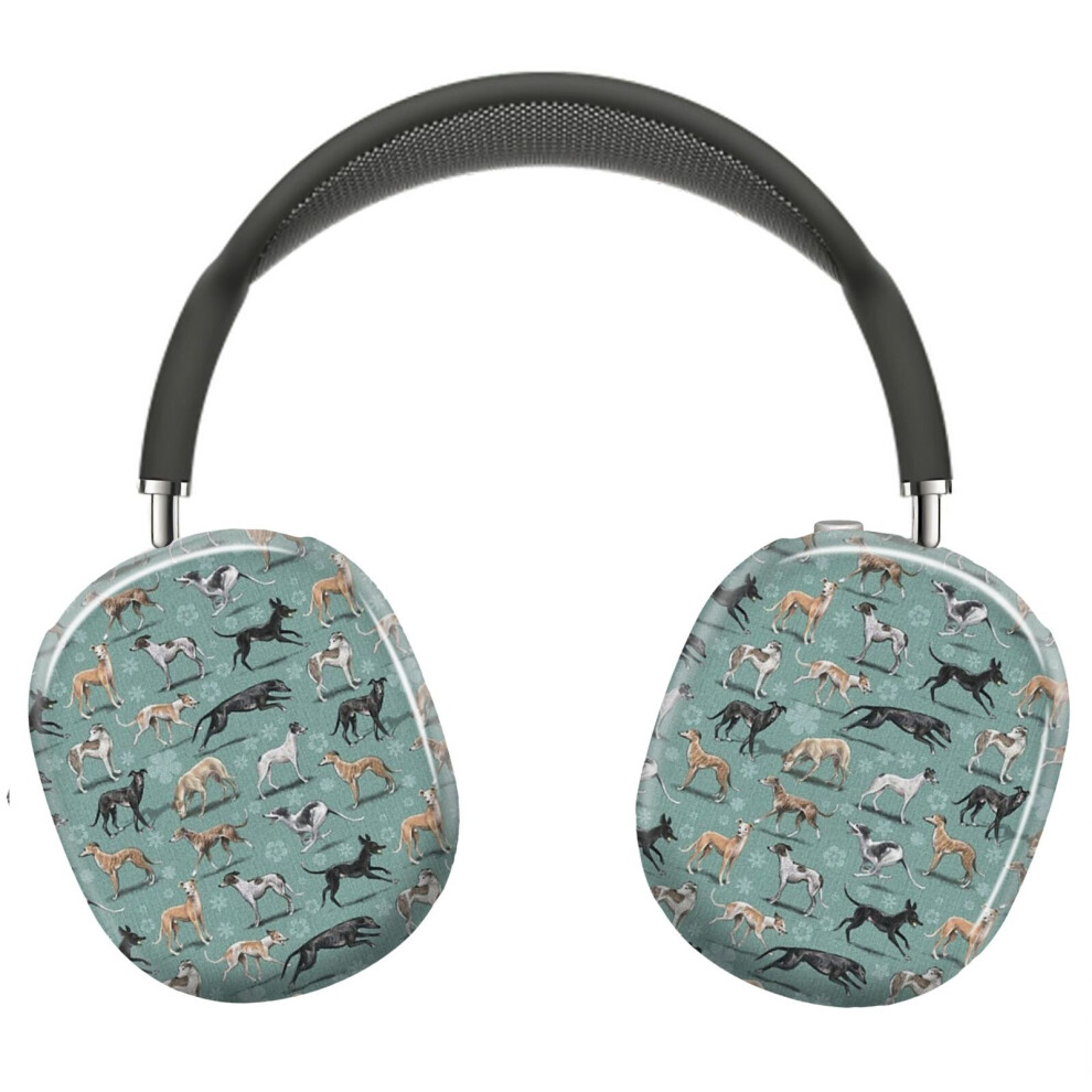 (The Greyhound_22731) Protective Cover For Airpods Max Headphones Aesthetic Print Snap On Cases 8841579105756