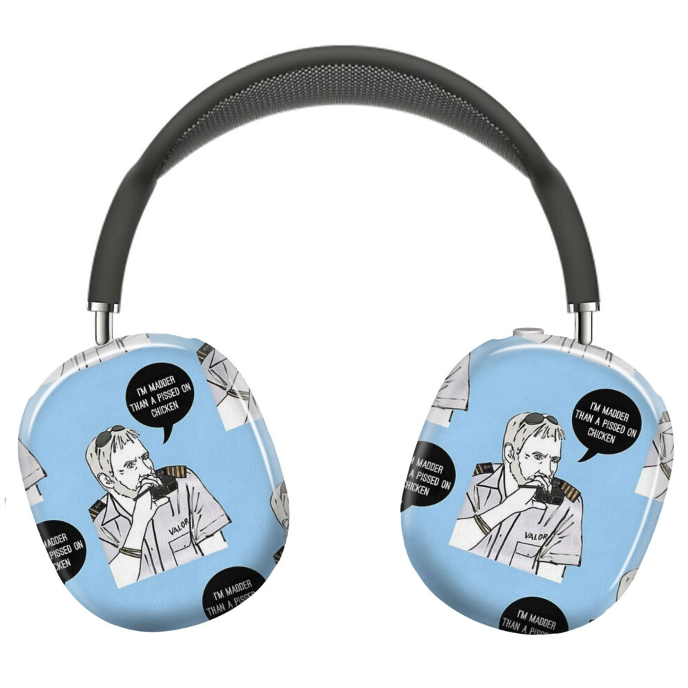 (The Captain_8113) Protective Cover For Airpods Max Headphones Aesthetic Print Snap On Cases 8841579106340