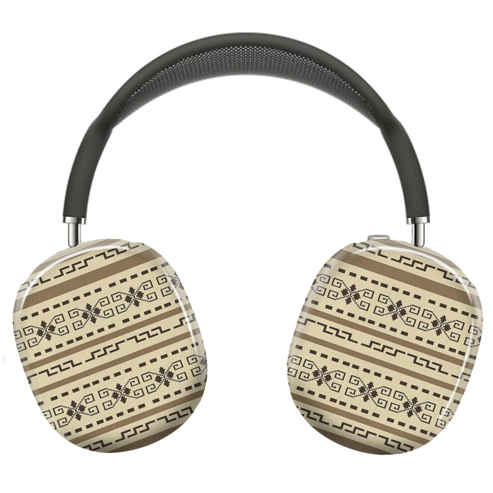 (The Dude's Cardigan Pattern - The Big Lebowski _5162) Protective Cover For Airpods Max Headphones Aesthetic Print Snap On Cases 8841579106241