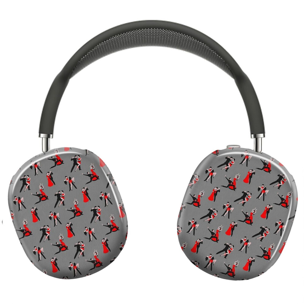(The Dancing Couples_9017) Protective Cover For Airpods Max Headphones Aesthetic Print Snap On Cases 8841579106364