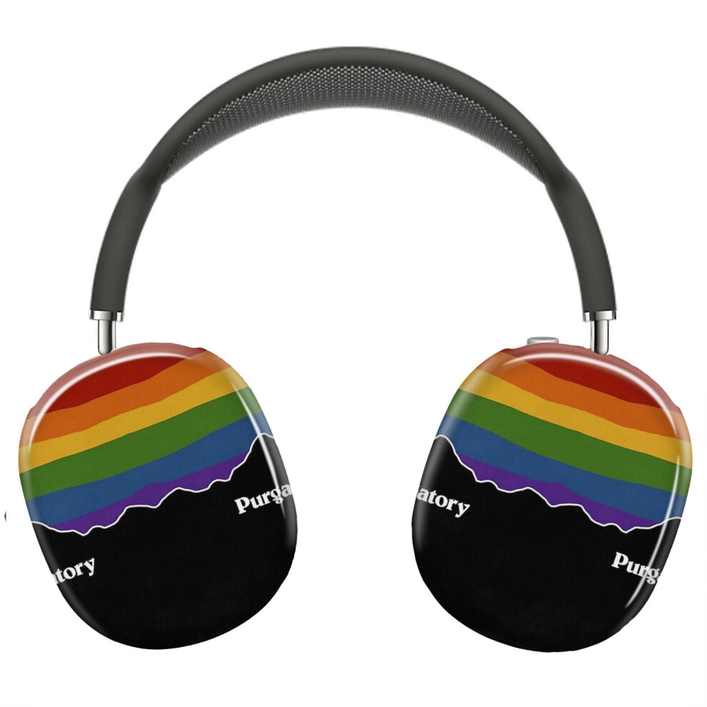 (Purgatory Pride Rainbow Sunset - Wynonna Earp_10180) Protective Cover For Airpods Max Headphones Aesthetic Print Snap On Cases 8841579104650