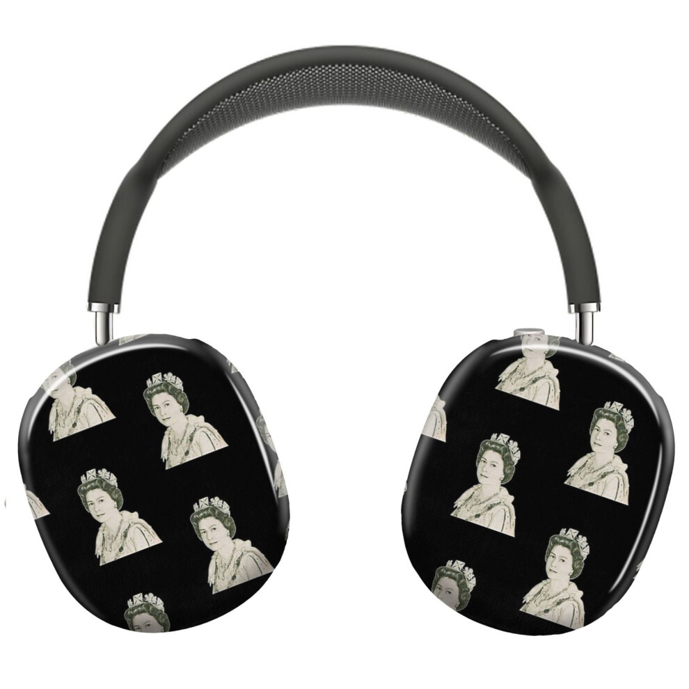 (Queen Elizabeth Ii_22999) Protective Cover For Airpods Max Headphones Aesthetic Print Snap On Cases 8841579104605