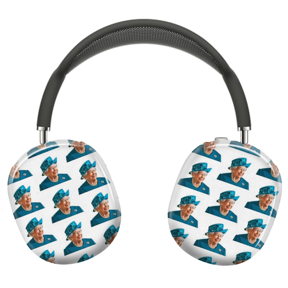 (Queen Elizabeth_12213) Protective Cover For Airpods Max Headphones Aesthetic Print Snap On Cases 8841579104599