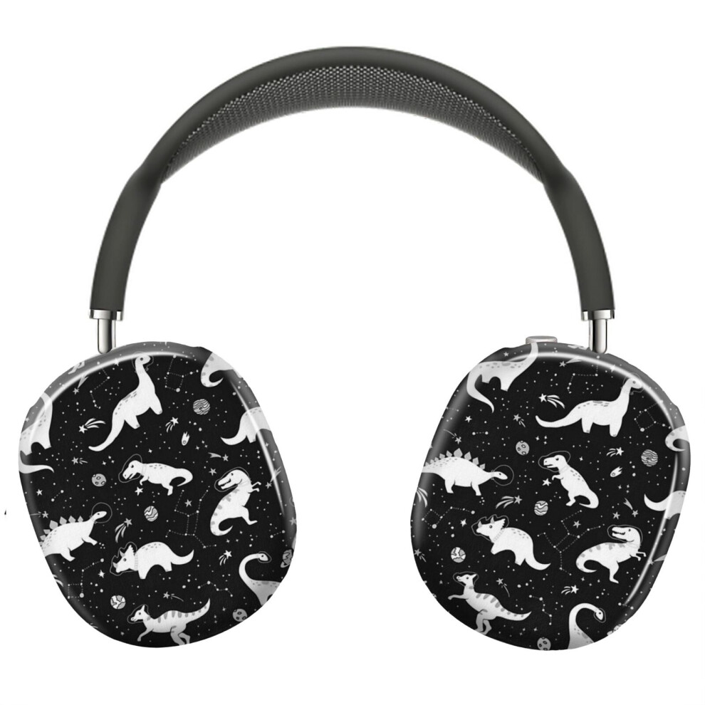 (Space Dinosaurs_8863) Protective Cover For Airpods Max Headphones Aesthetic Print Snap On Cases 8841579112433