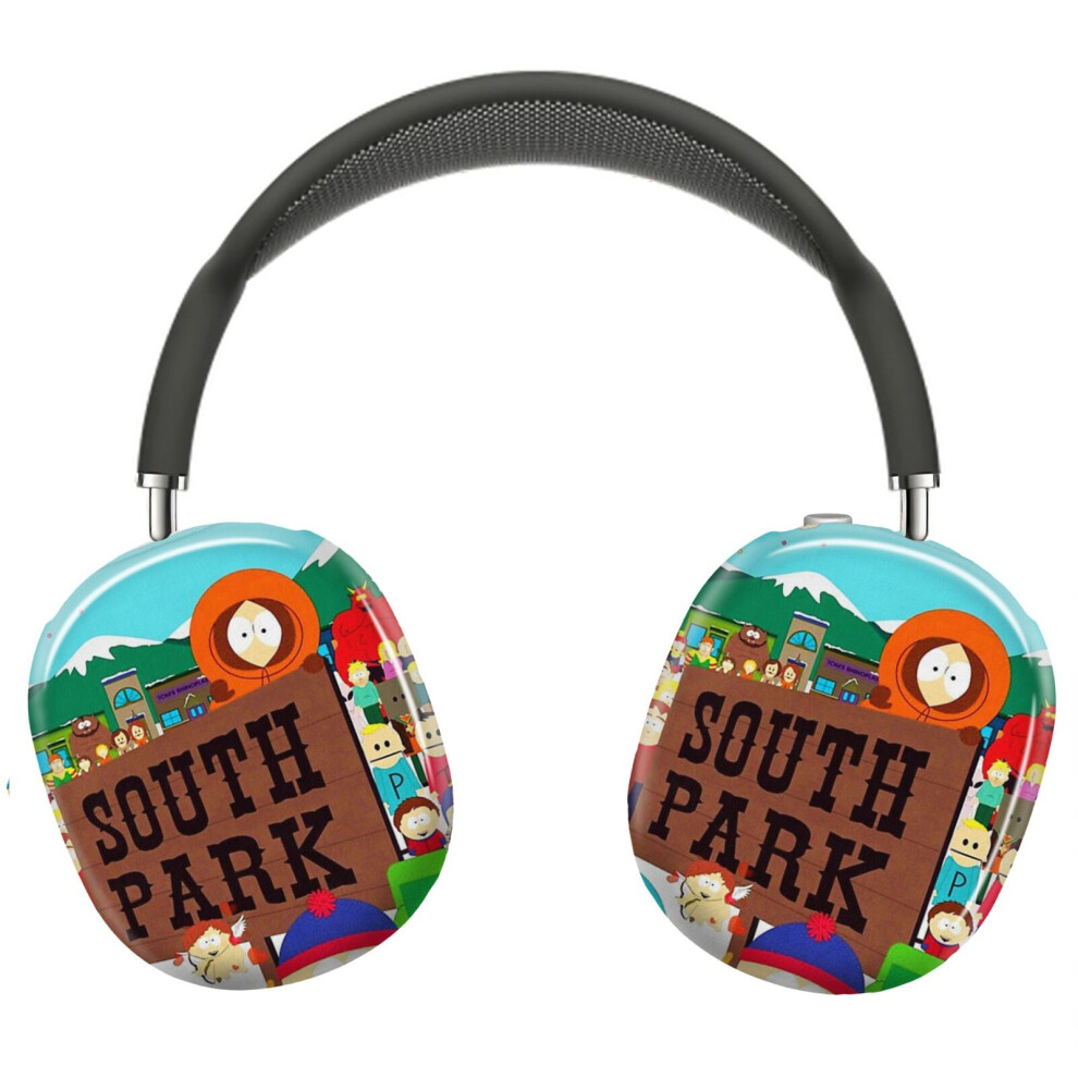 (South Park All Characters_5765) Protective Cover For Airpods Max Headphones Aesthetic Print Snap On Cases 8841579112556