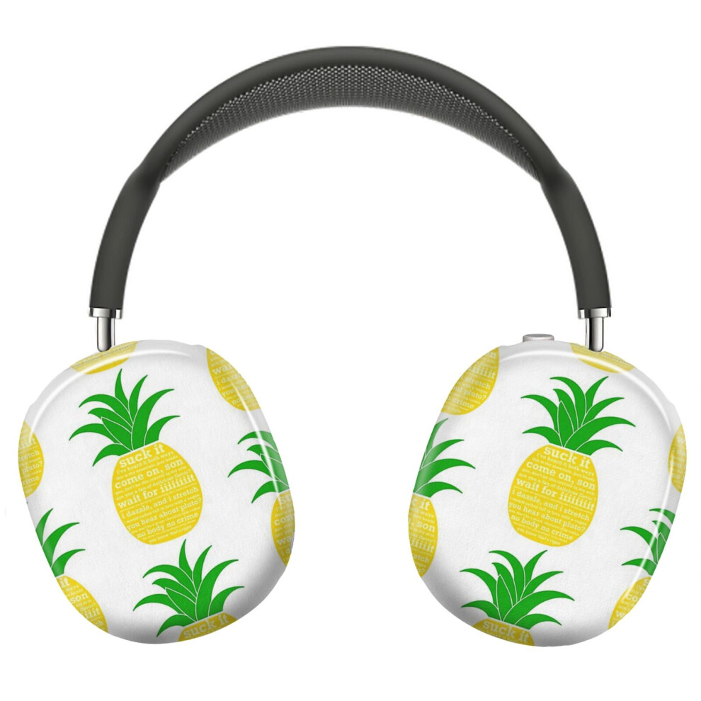 (Psych Quotes Pineapple_5543) Protective Cover For Airpods Max Headphones Aesthetic Print Snap On Cases 8841579105138